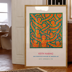 Cuadro Keith Haring - San Francisco Museum of Modern Art
