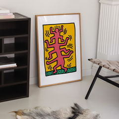 Cuadro Keith Haring - Growing 1