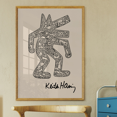 Cuadro Keith Haring - Dog