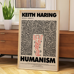 Cuadro Keith Haring - Humanism