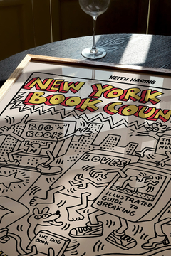 Cuadro Keith Haring - New York Is Book Country - comprar online