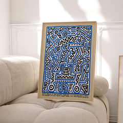 Cuadro Keith Haring - Fun Gallery