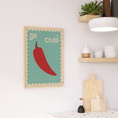 Cuadro Chilli - Estampilla