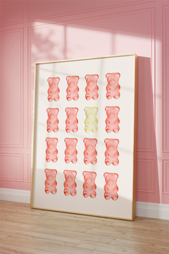 Cuadro Pink Gummy Bears