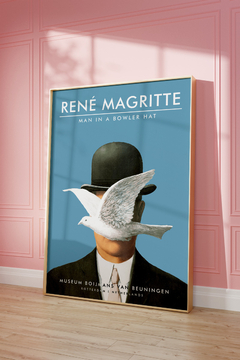 Cuadro René Magritte - Man in a Bowler Hat