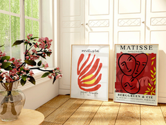 Set de 2 Cuadros Matisse Apollinare - Papiers Decoupes