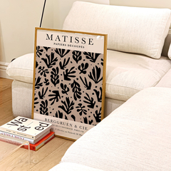 Set de 2 Cuadros Matisse - Papiers Decoupes (N/G) - comprar online