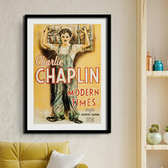 Cuadro Tiempos Modernos - Chaplin