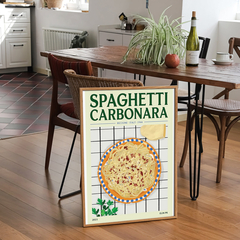 Cuadro Spaghetti Carbonara