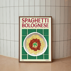 Cuadro Spaghetti Bolognese