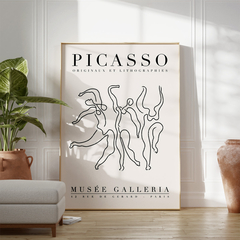 Cuadro Picasso - Tres Bailarinas