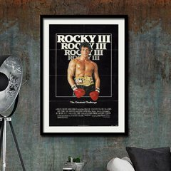 Cuadro Poster Rocky 3