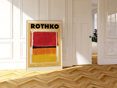 Set de 3 Cuadros Mark Rothko - 1903-1970: A Retrospective en internet