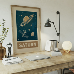 Cuadro Planets - Saturno