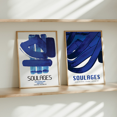 Set de 2 cuadros Soulages 01/03