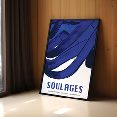 Set de 2 cuadros Soulages 01/03 en internet