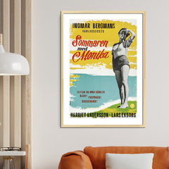 Cuadro Poster Un Verano con Monika - Ingmar Bergman