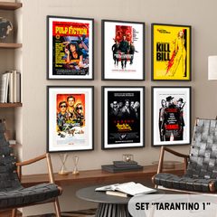 Set de 6 Cuadros Quentin Tarantino
