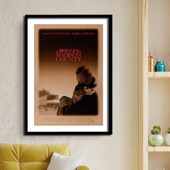 Cuadro Poster Los Puentes de Madison - Clint Eastwood