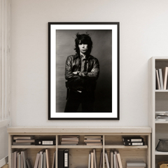 Cuadro Retrato Keith Richards