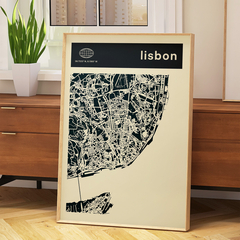 Cuadro Plano de Lisboa