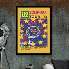 Cuadro U2 Zooropa Tour 93