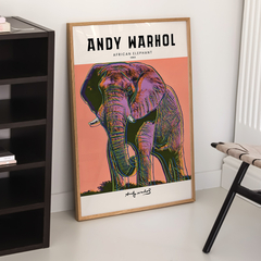 Cuadro Andy Warhol - African Elephant