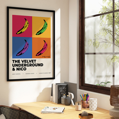 Cuadro Andy Warhol - The Velvet Underground (Colores)