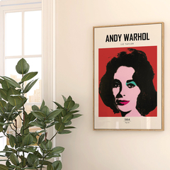 Cuadro Andy Warhol - Liz Taylor