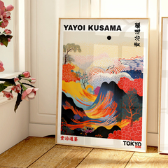 Set de 2 cuadros Yayoi Kusama Inspiracion 10/70 en internet