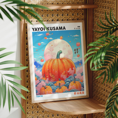 Set de 3 cuadros Yayoi Kusama Inspiracion 10/12/68 - comprar online