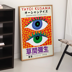 Cuadro Yayoi Kusama Ocean Eyes