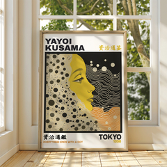 Set de 3 cuadros Yayoi Kusama Inspiracion 27/31/40 en internet