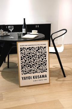 Cuadro Yayoi Kusama - Black Dots