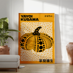 Cuadro Yayoi Kusama - Dots Pumpkin