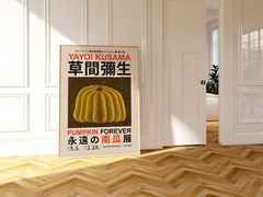 Cuadro Yayoi Kusama - Pumpkin Forever Art
