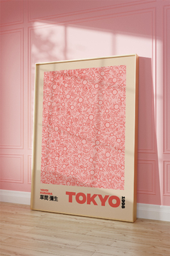Cuadro Yayoi Kusama - Tokyo Pink