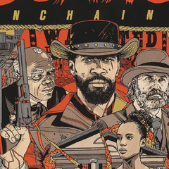 Cuadro Django Unchained Quentin Tarantino - comprar online