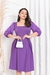 Vestido Evasê Midi Moda Evangélica - 50287AN - comprar online