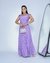 Vestido Longo Laise Moda Evangélica Lilás - Clarinda - comprar online