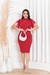 Vestido Tubinho Midi Social Moda Evangélica - 50280AN - comprar online