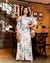Vestido Feminino Longo Estampado Moda Evangélica - 5080AN - comprar online