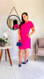 Vestido Soltinho com Bolso Moda Evangélica Pink – Natiele - loja online