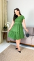 Vestido Evangélico Duas Marias Midi Moda Feminina Verde - 50324AN na internet