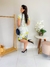 Vestido Tubinho Moda Evangélica Midi Social Estampado - Camile na internet