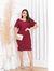 Vestido Blusado Midi Moda Evangélica - 50306AN - comprar online