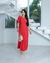 Vestido Longo Laise Moda Evangélica Vermelho - Aline - comprar online