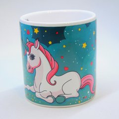 caneca unicornio porcelana