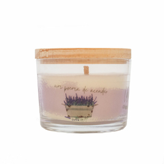 Vela aromática artesanal Lavanda - comprar online