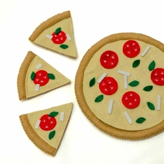 Kit Pizza Marguerita de feltro - comprar online